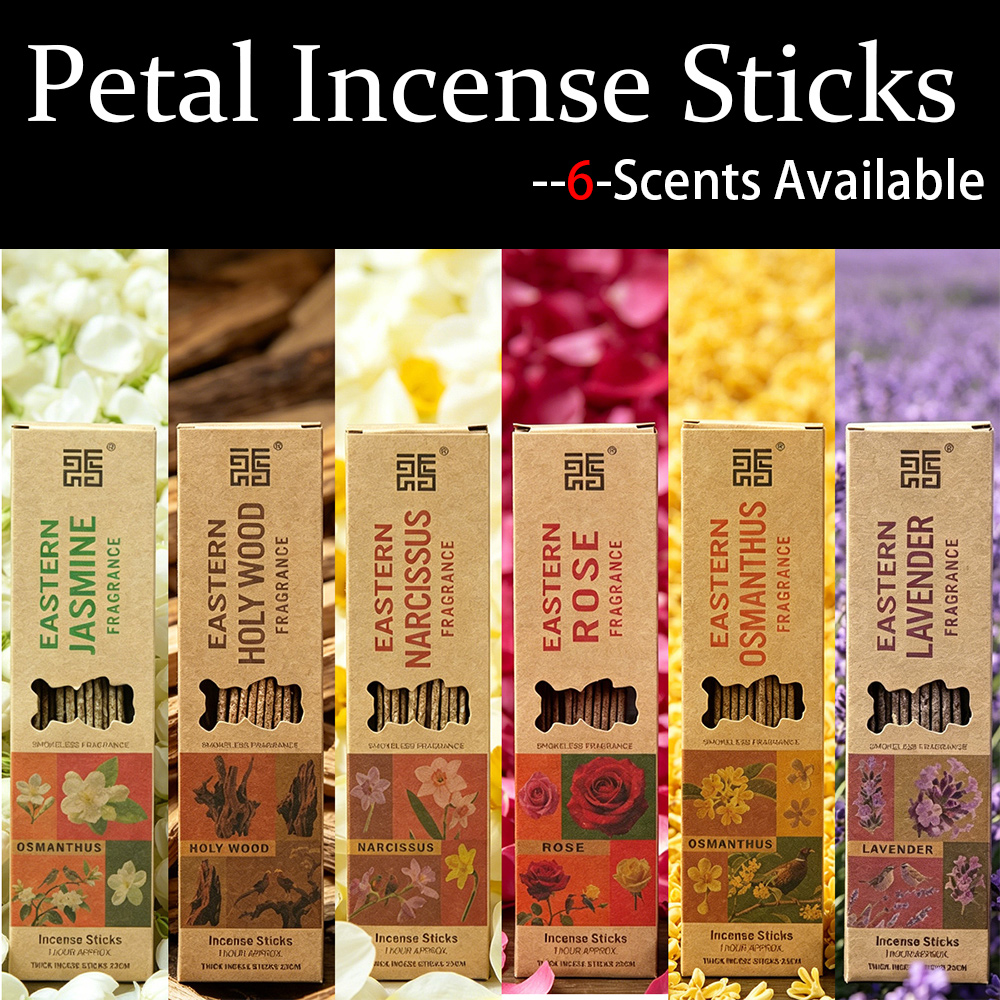 Smokeless Incense Stick - Argentinian Hand-Rolled Flower Petal Incense Sticks