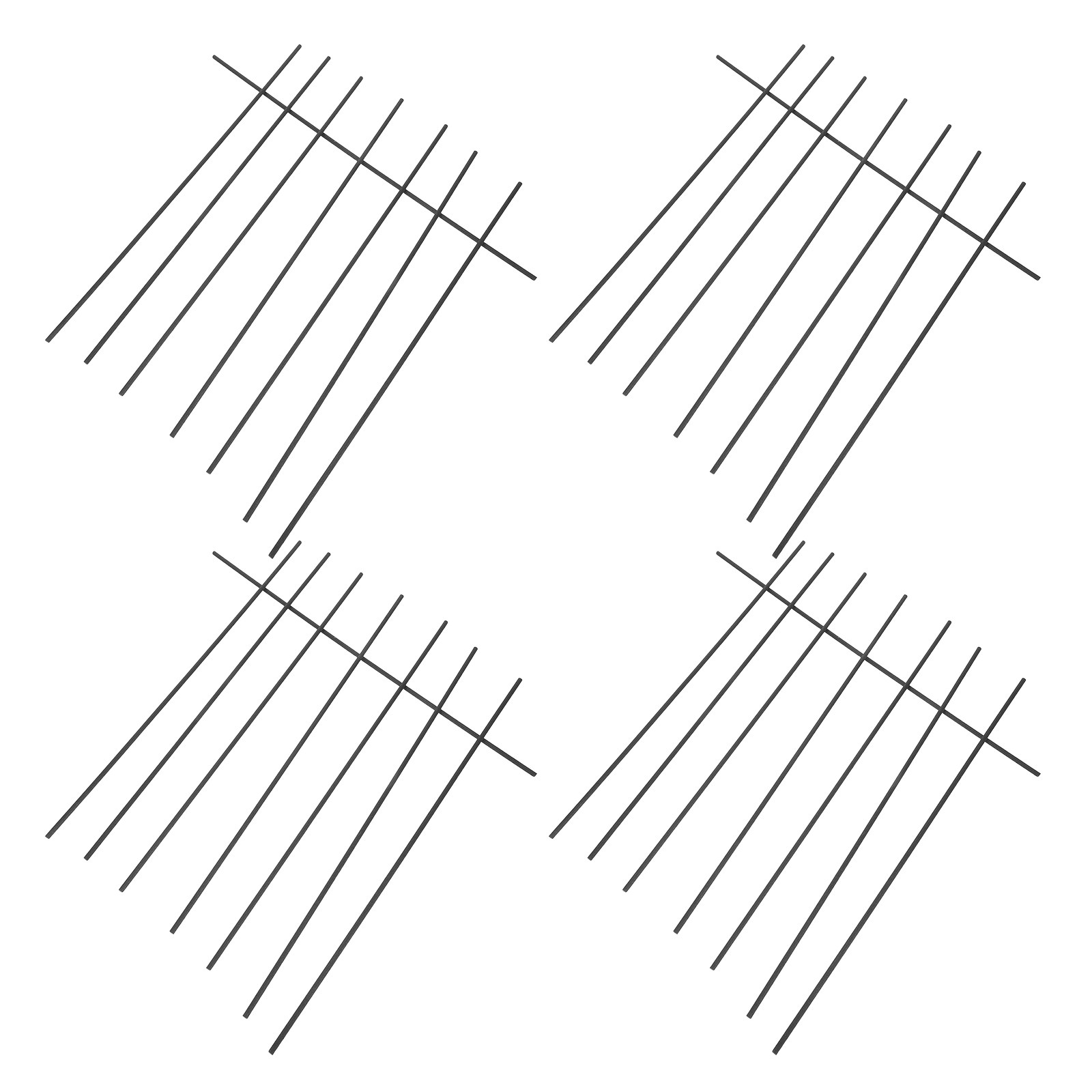 Home Fragrance - 100Pcs Black Fiber Reed Diffuser Sticks
