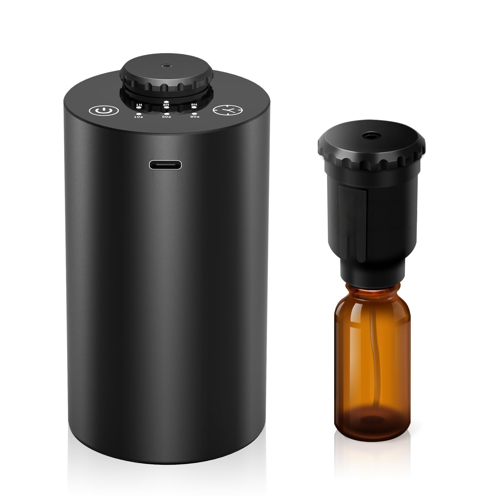 Home Fragrance Diffusers - Waterless Essential Oil Diffuser Battery Operated