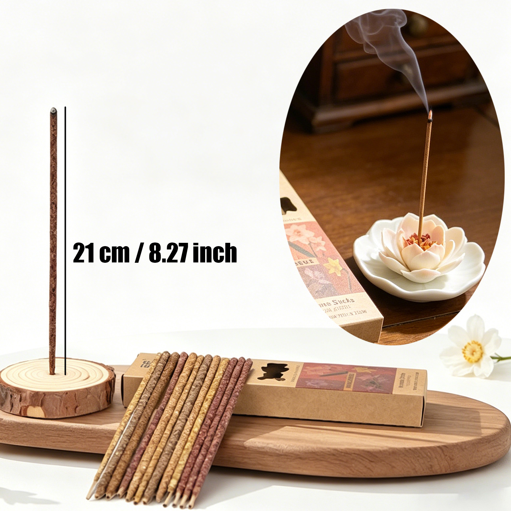 Argentinian Hand-Rolled Flower - đánh giá và giá Smokeless Incense Stick
