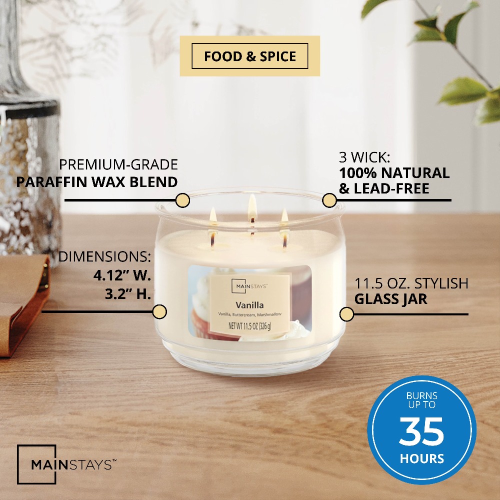Vanilla Scented Glass Jar Cand - đánh giá và giá Home Fragrance