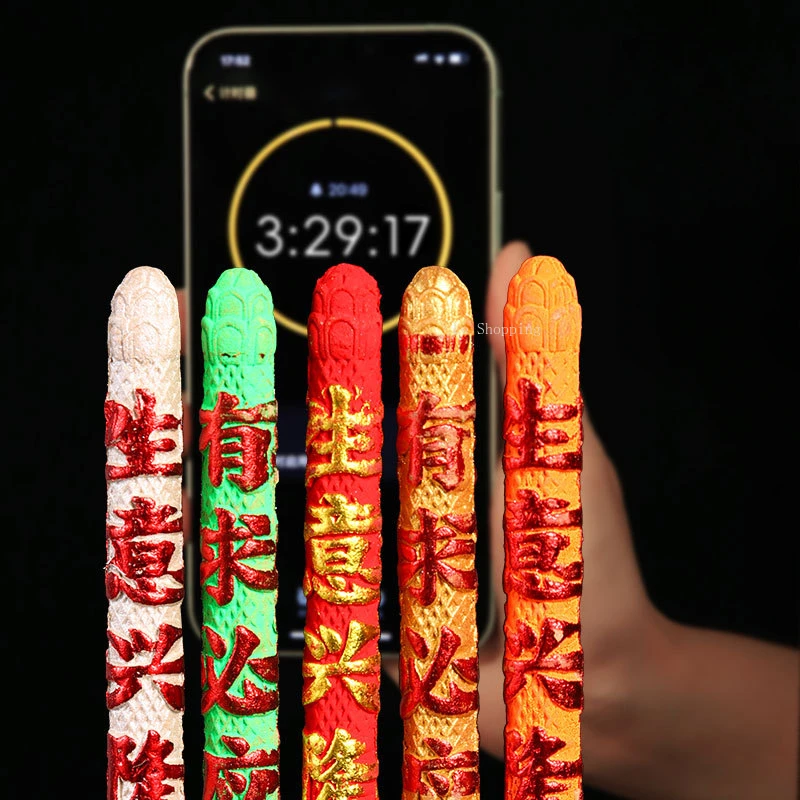 40cm Five-color Relief Pattern - đánh giá và giá Smokeless Incense Stick