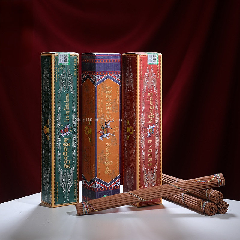 4 Bundles/box Tibetan Incense  - đánh giá và giá Smokeless Incense Stick