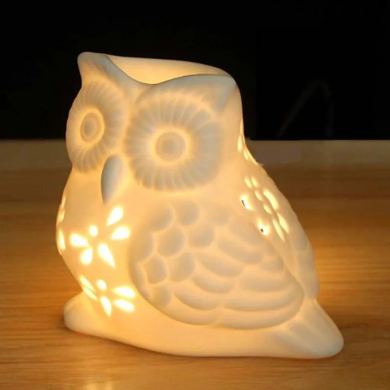 Porcelain Hollow Owl Aromather - đánh giá và giá Home Fragrance Oils For Oil Burners
