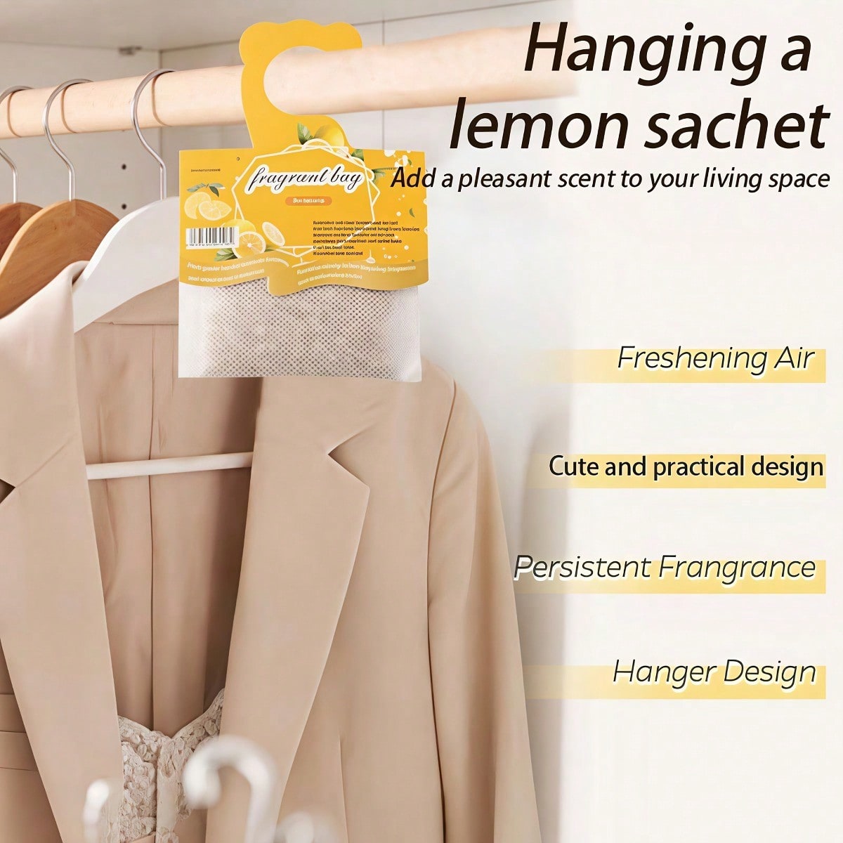 Hanging Lemon Scented Sachets, - đánh giá và giá Home Fragrance H&M