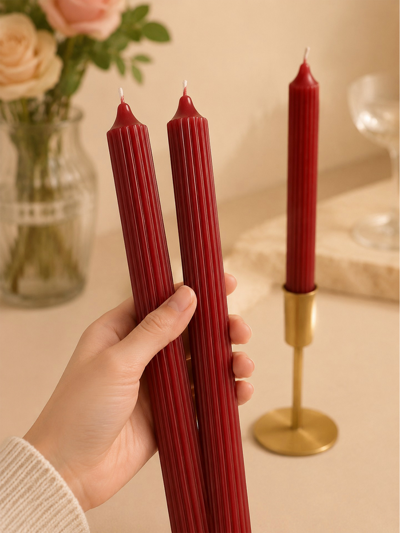 4pcs 25cm wine red aromatherap - đánh giá và giá Home Fragrance Red Wine