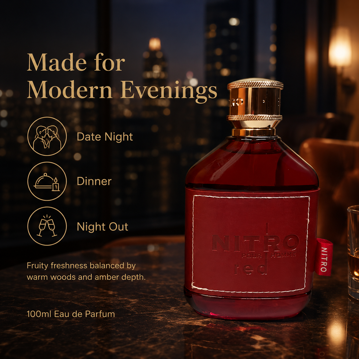 DUMONT Nitro Red Men Perfume 1 - đánh giá và giá Home Fragrance Red Wine