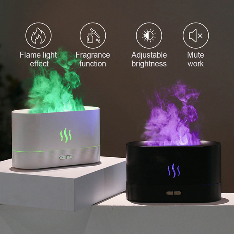 USB Desktop Flame Aroma Diffus - đánh giá và giá Home Fragrance Diffusers