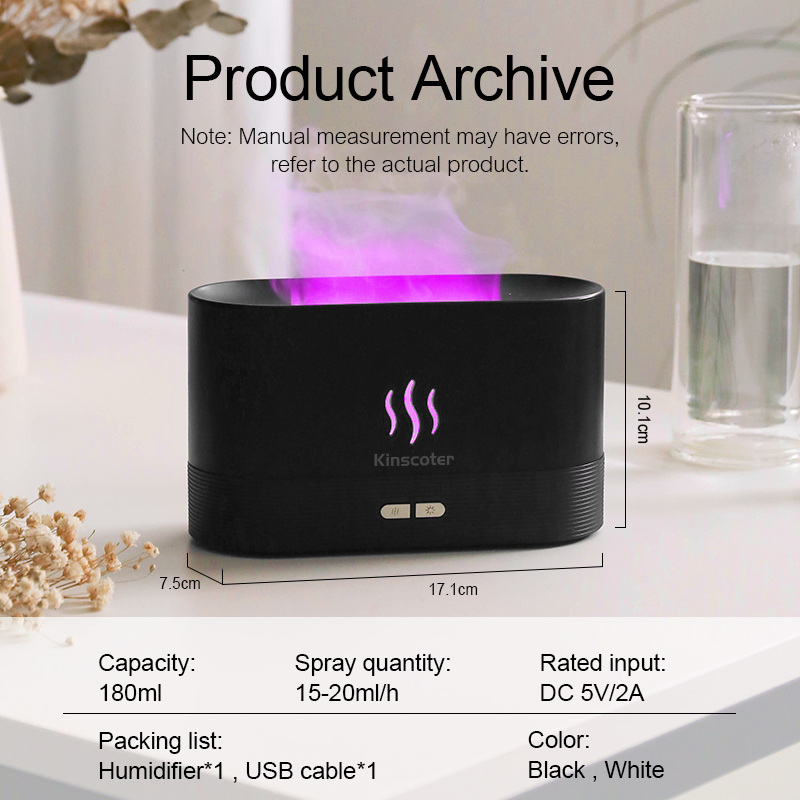 USB Desktop Flame Aroma Diffus - đánh giá và giá Home Fragrance Diffusers