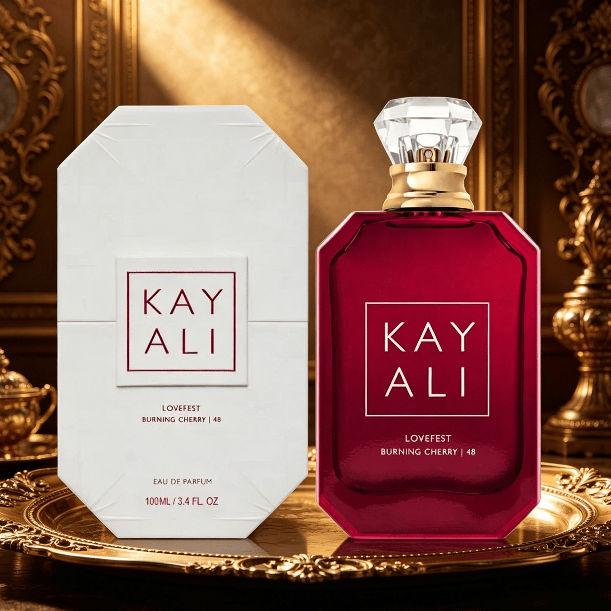 Luxury Kayali （48）Lovefest Bur - đánh giá và giá Home Fragrance Red Wine