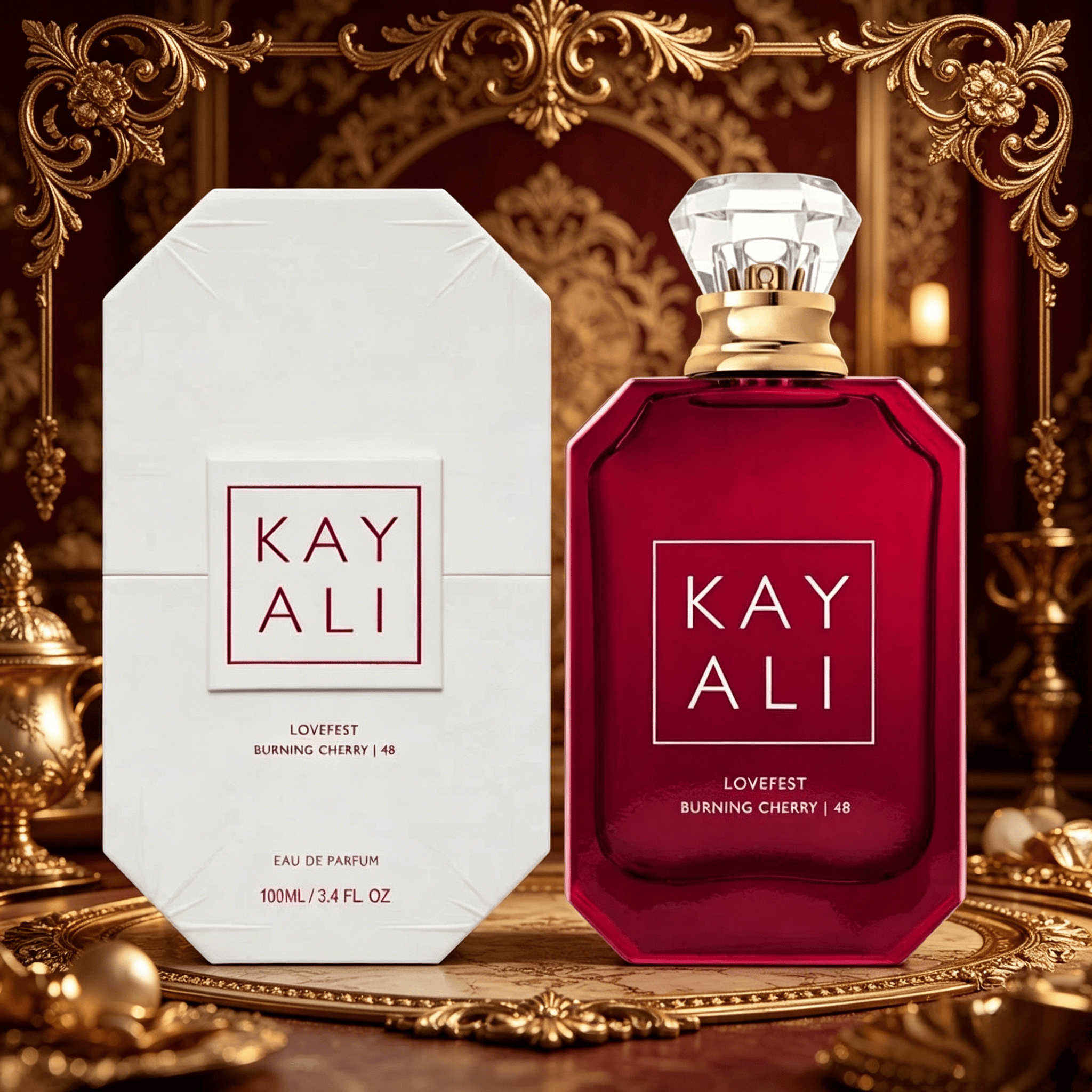 Luxury Kayali （48）Lovefest Bur - đánh giá và giá Home Fragrance Red Wine