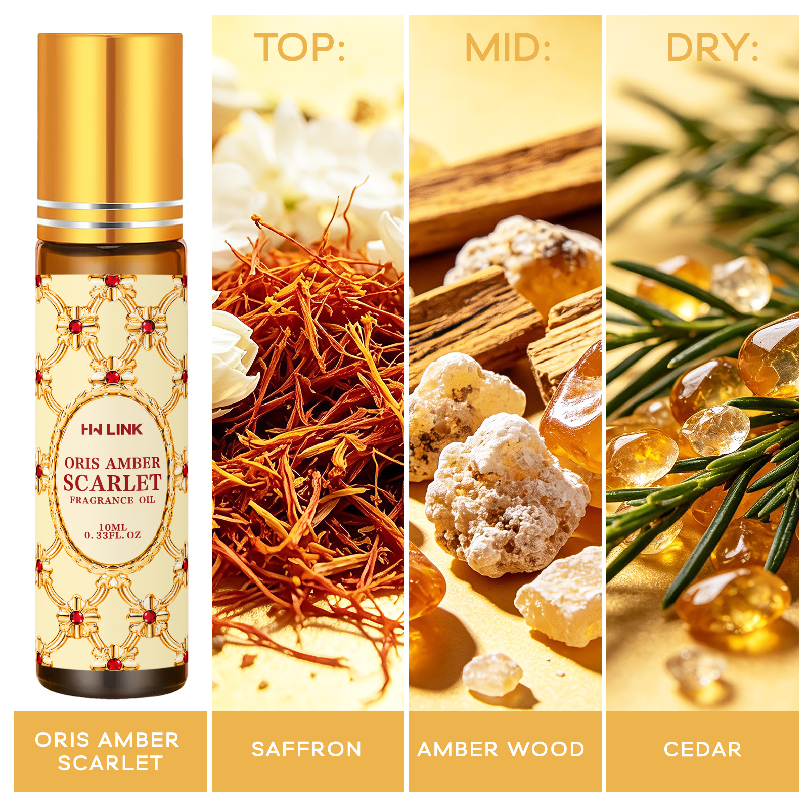 10ml Oris Amber Scarlet Essent - đánh giá và giá Home Fragrance